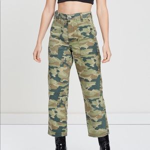 NWT Free people Camo Pants